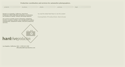Desktop Screenshot of harddriveproduction.com